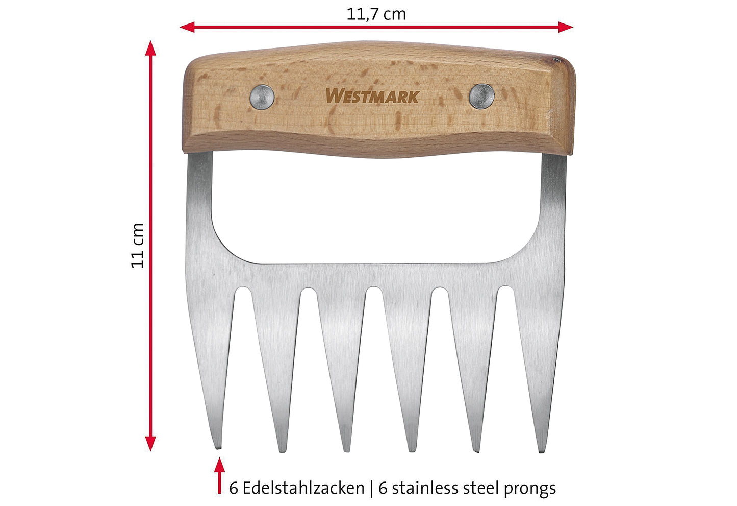Fleischkralle 2 Stück