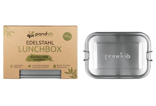 Lunchbox Edelstahl 1200ml 20x14,5x6cm