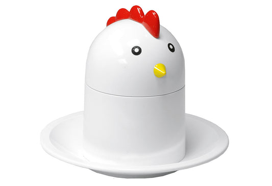 Eierköpfer und Eierbecher Chicken Design
