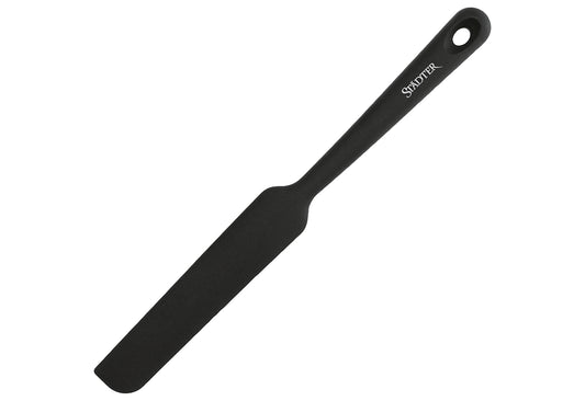 Teigschaber Soft-Grip 24,5x2,7cm Silikon schwarz