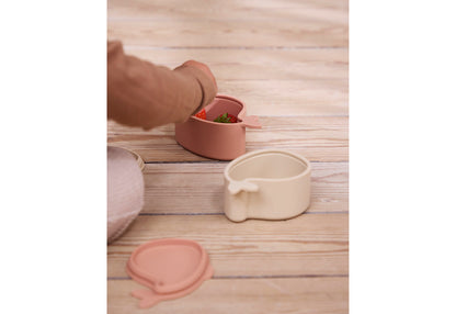 Brotdose Wal blush 2er Pack