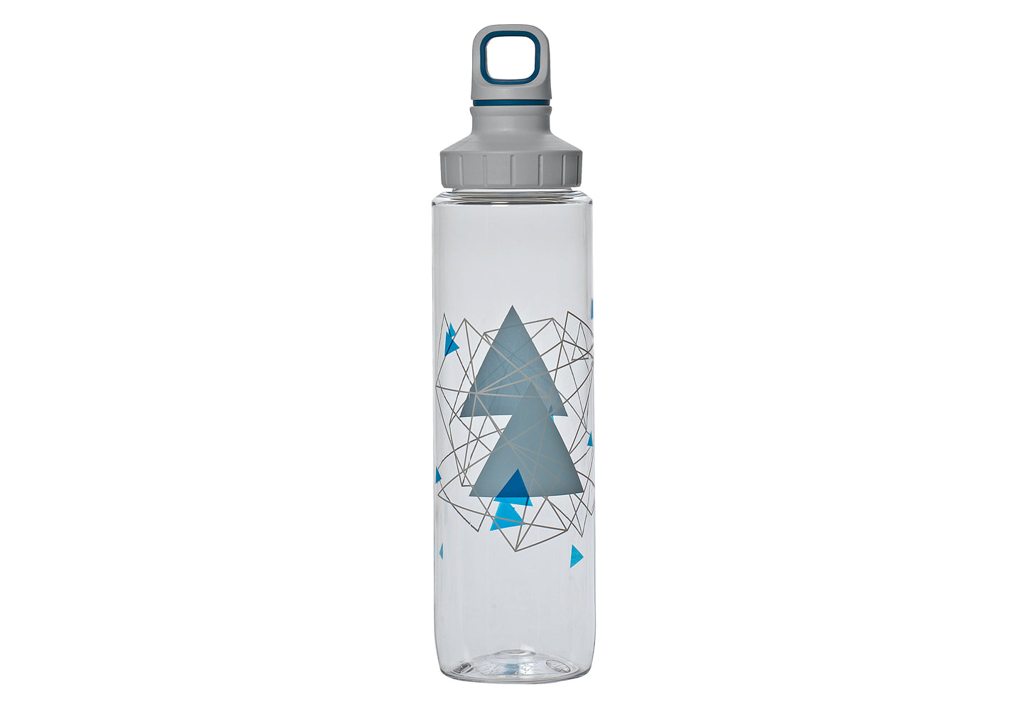 Trinkflasche Tritan Screw Geometry 0,7l transparent