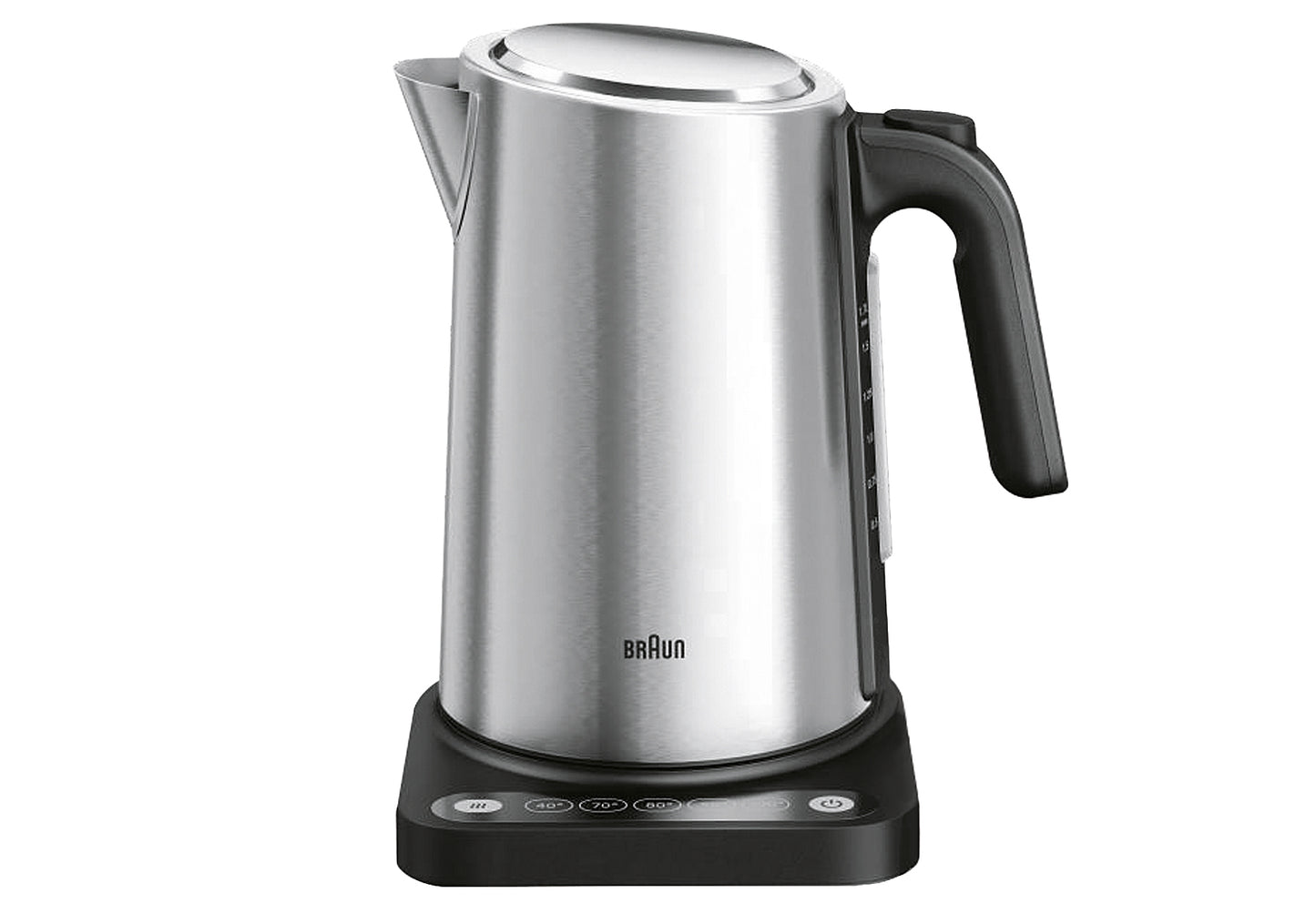 Wasserkocher WK 5205 BK 1,7l Edelstahl /schwarz