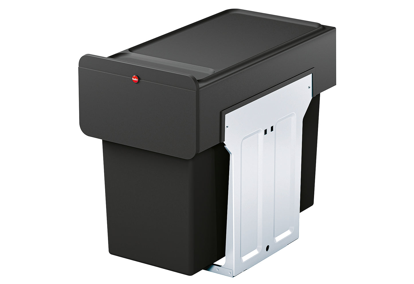 Einbaueimer EcoLine Design L 2x14l schwarz