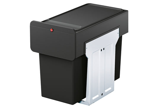 Einbaueimer EcoLine Design L 2x14l schwarz