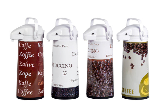 Pump-Isolierkanne Airpot Kaffee 1,9 l sortierte Dekore