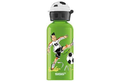 Trinkflasche Fußball 0,4l grün