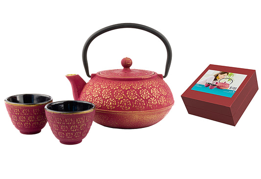 Tee-Set Gusseisen Shanghai 0,6l pinkgold