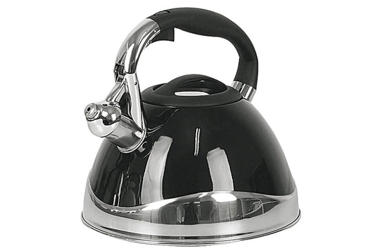 Wasserkessel Varus 18/10 3 L Ø22cm schwarz