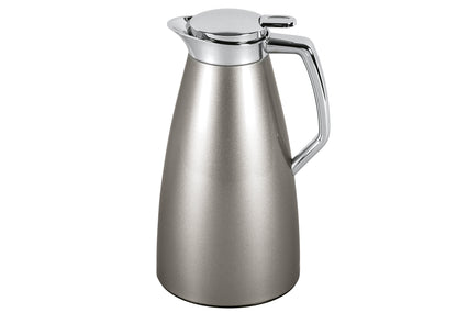 Isolierkanne Plaza Quick Tip 1l silber