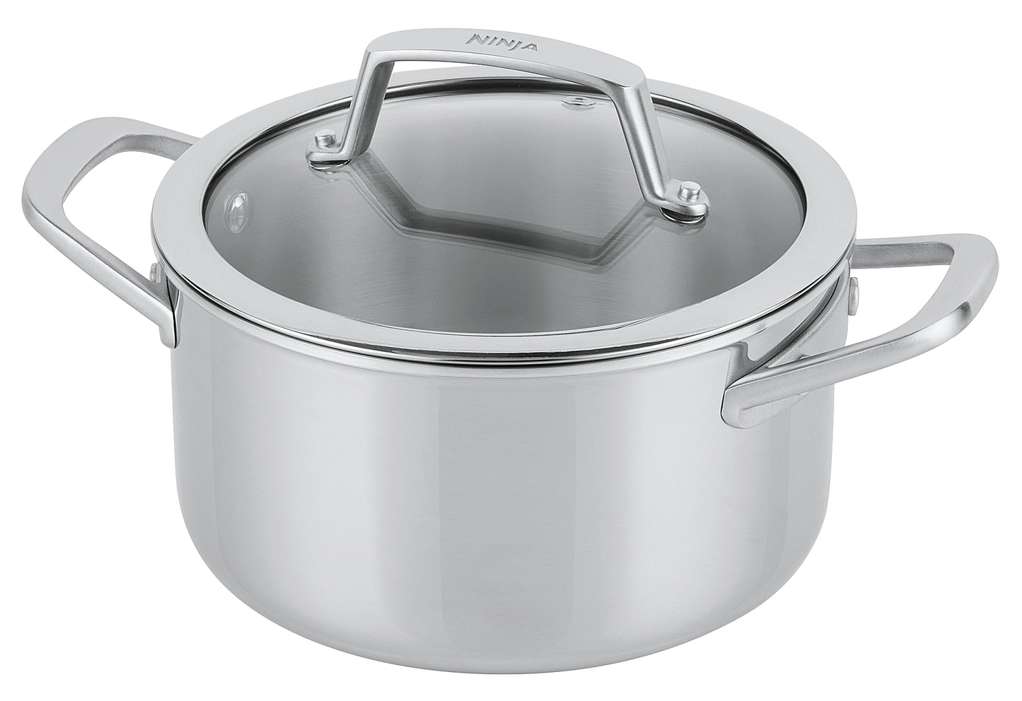 Bratentopf Ø18cm EverClad Edelstahl