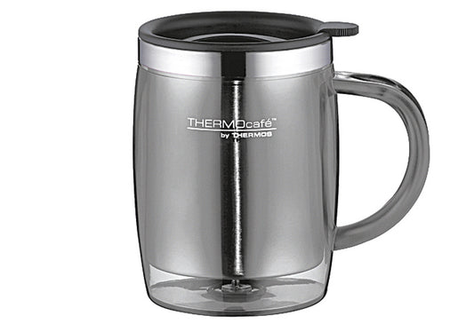 Isolier-Trinkbecher Desktop Mug TC Edelstahl 0,35 l grau