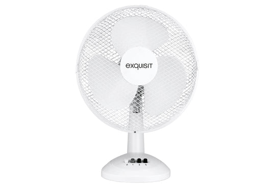 Tischventilator Ø30cm weiß
