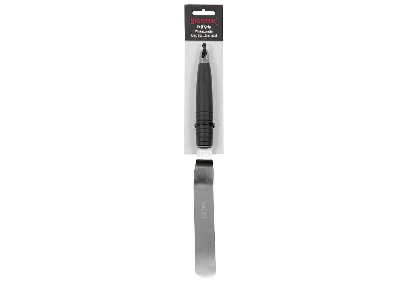 Winkelpalette Soft-Grip 14 x 2,8cm Edelstahl / Kunststoff