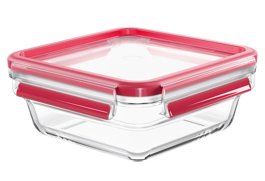 Frischhaltedose Clip&Close Glas quadratisch 0,8l