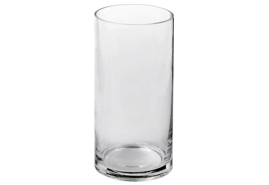 Vase Cyli Glas 20cm Ø10cm klar