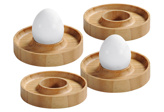 Eierbecher FSC-zertifiziertes Bambus 4er Set