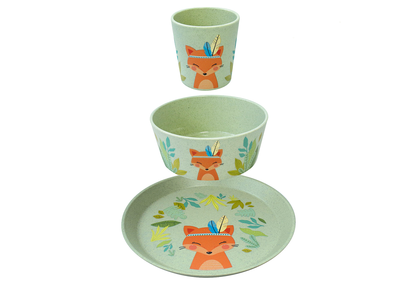 Kindergeschirr Fuchs Harry 3teilig