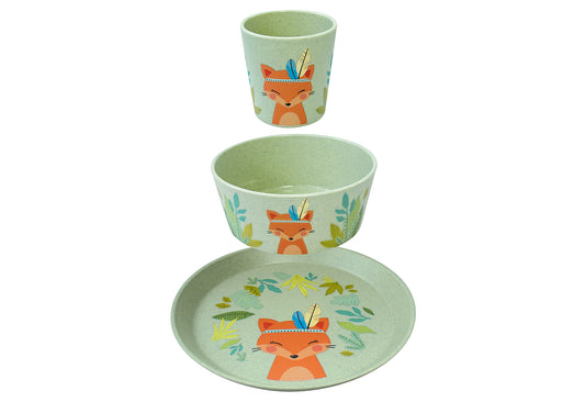 Kindergeschirr Fuchs Harry 3teilig