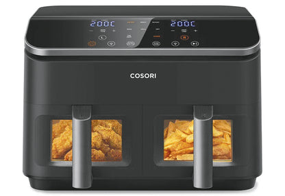 Heißluftfritteuse Dual Basket CAF-R901-AEU 8,5l schwarz