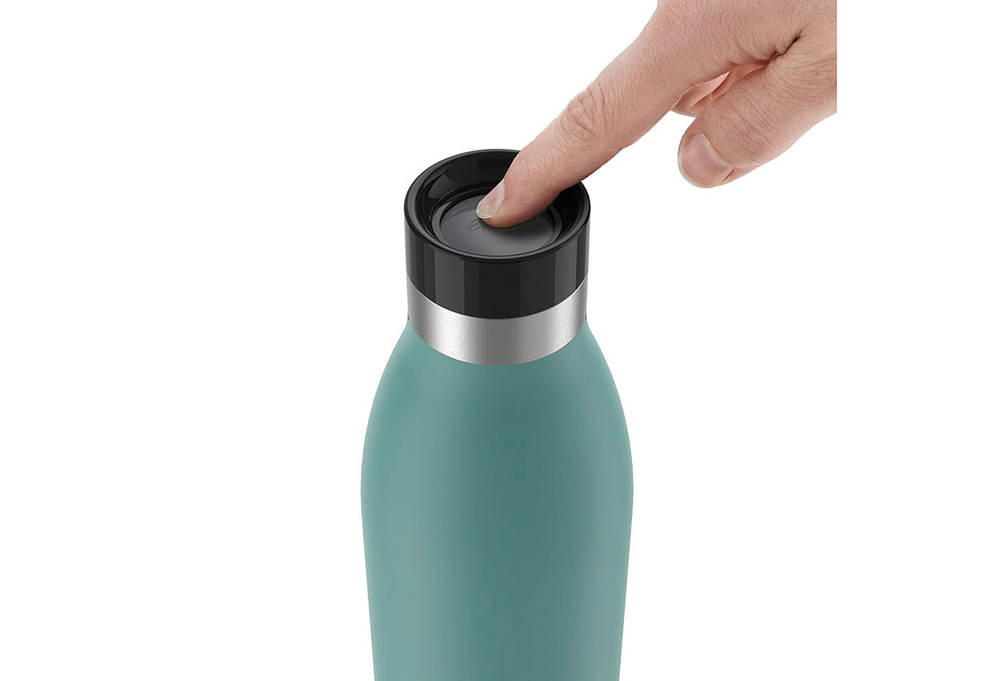 Trinkflasche Bludrop 1l basic petrol