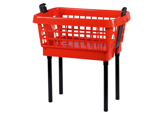 Wäschekorb Clip-Clap mit Füßen 45 l 65x42x28,5cm