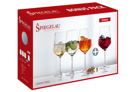 Kelch Summer Drinks Bonus Pack 3+1 63 cl 23cm 4er Set
