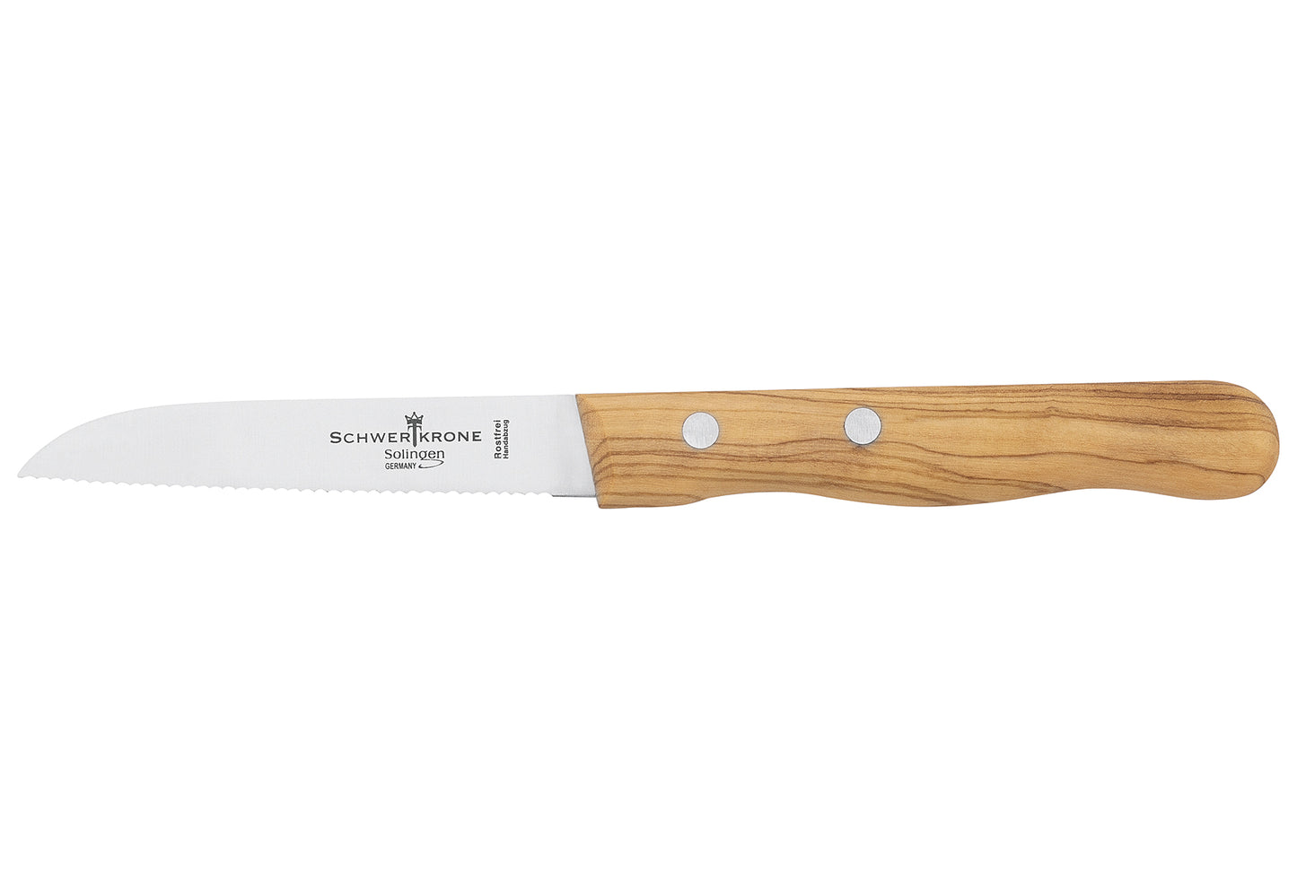 Tomatenmesser Olivenholz 19cm