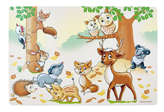 Tischset Waldtiere 30x45cm