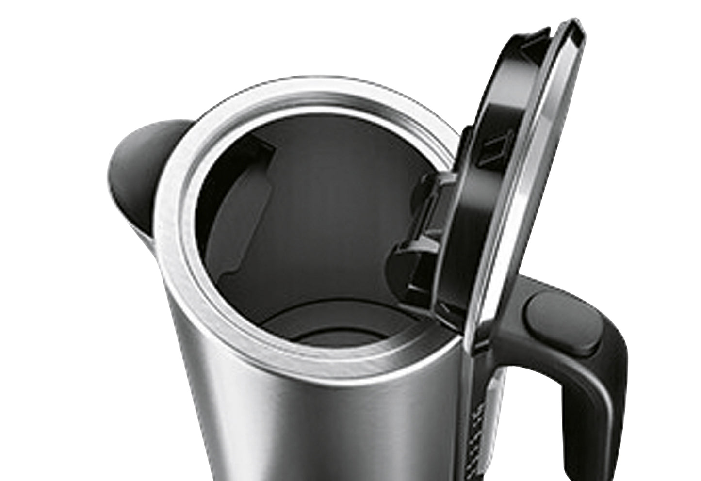 Wasserkocher WK 5205 BK 1,7l Edelstahl /schwarz