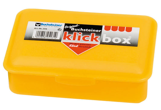 Brotdose Klickbox 19x13,5x6cm farbig sortiert