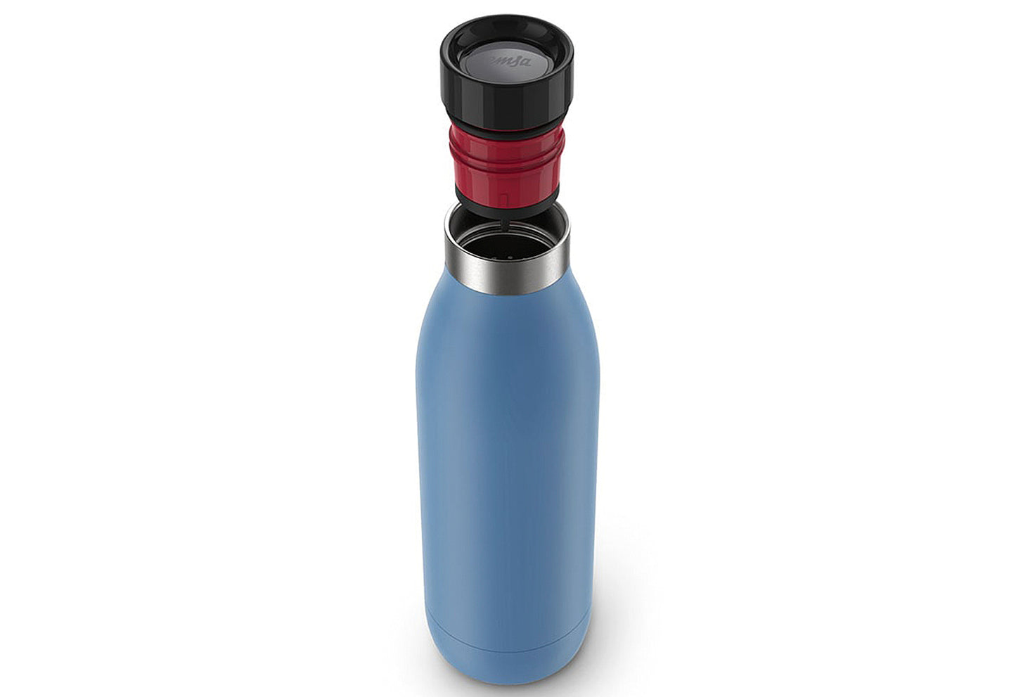 Trinkflasche Bludrop 0,7l basic aqua blue