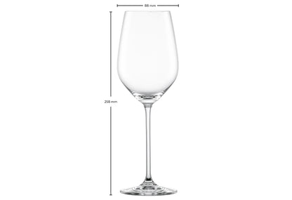 Wasser/Rotweinglas Fortissimo 4er Set