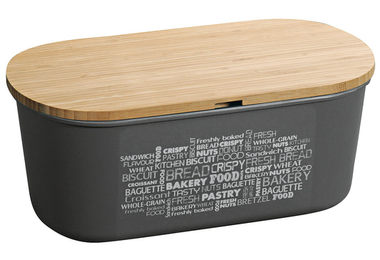 Brotbox FSC 34x18xm grau