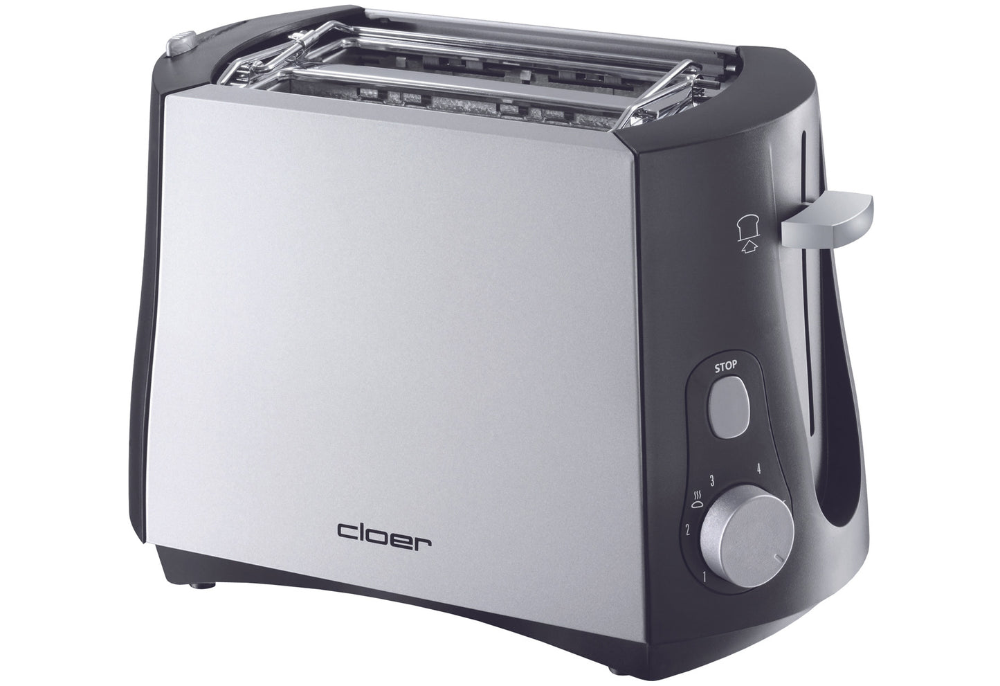 Toaster 3410 2Scheiben chrom/schwarz