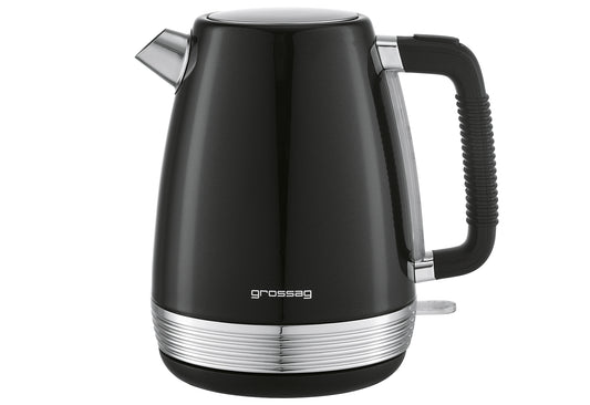 Wasserkocher 1,7l schwarz/metallic