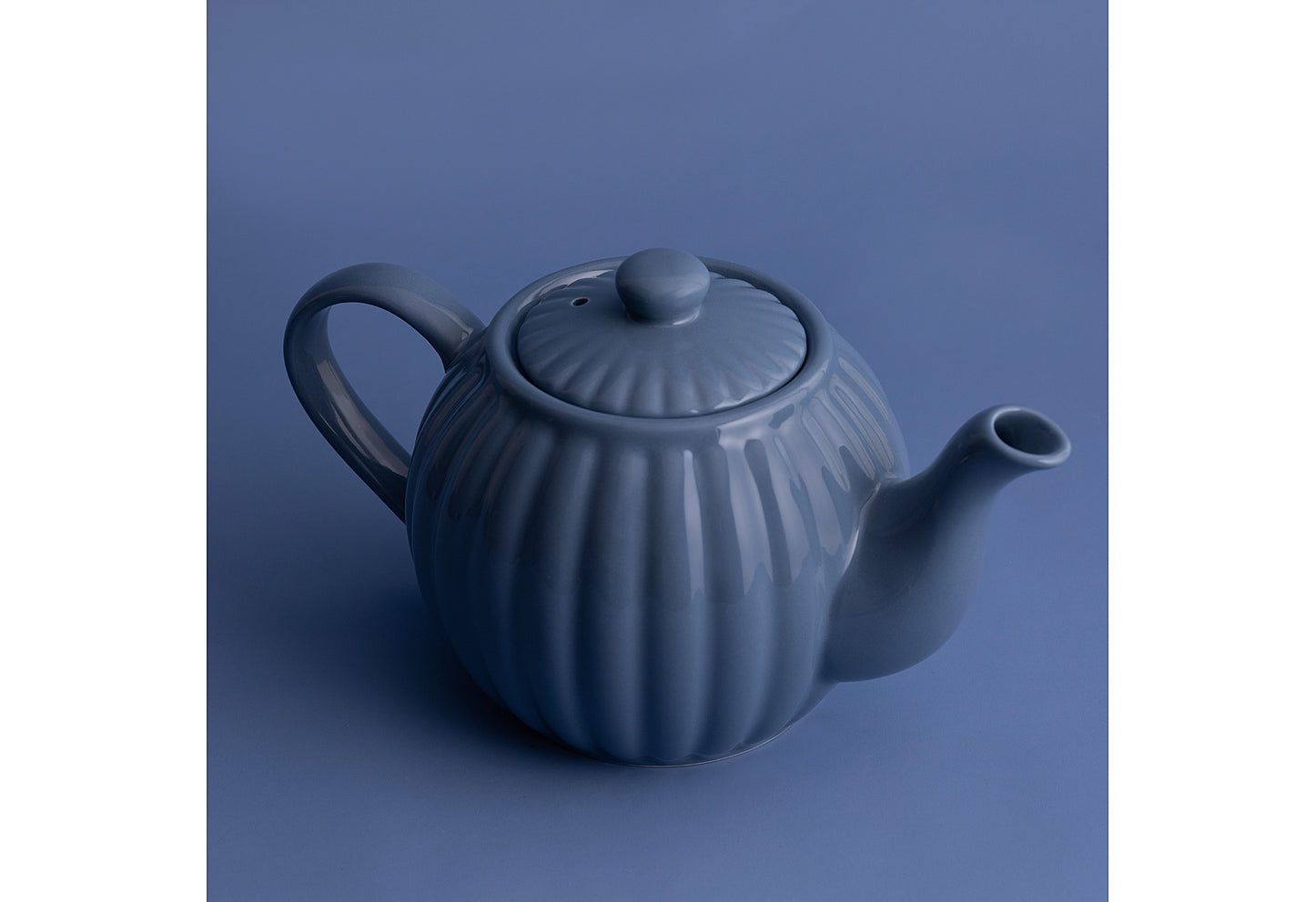 Teekanne Luxe 6 Tassen 1,1l blau