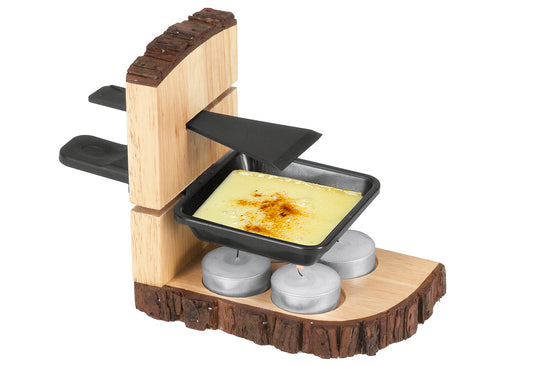 Single Raclette Wood 7teilig