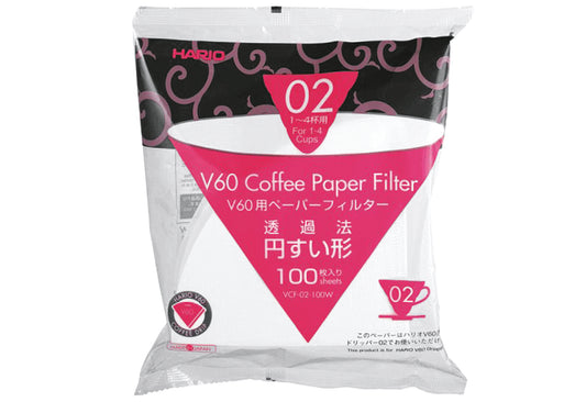 Papierkaffeefilter Gr.02 V60 100Stück