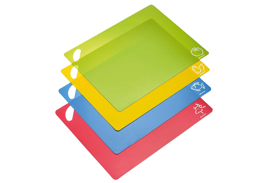 Schneidunterlage Practico flexibel Kunststoff 4er Set