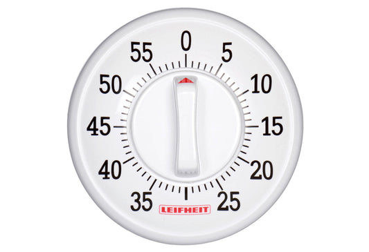 Kurzzeitmesser Signature analog Ø6,2cm weiß