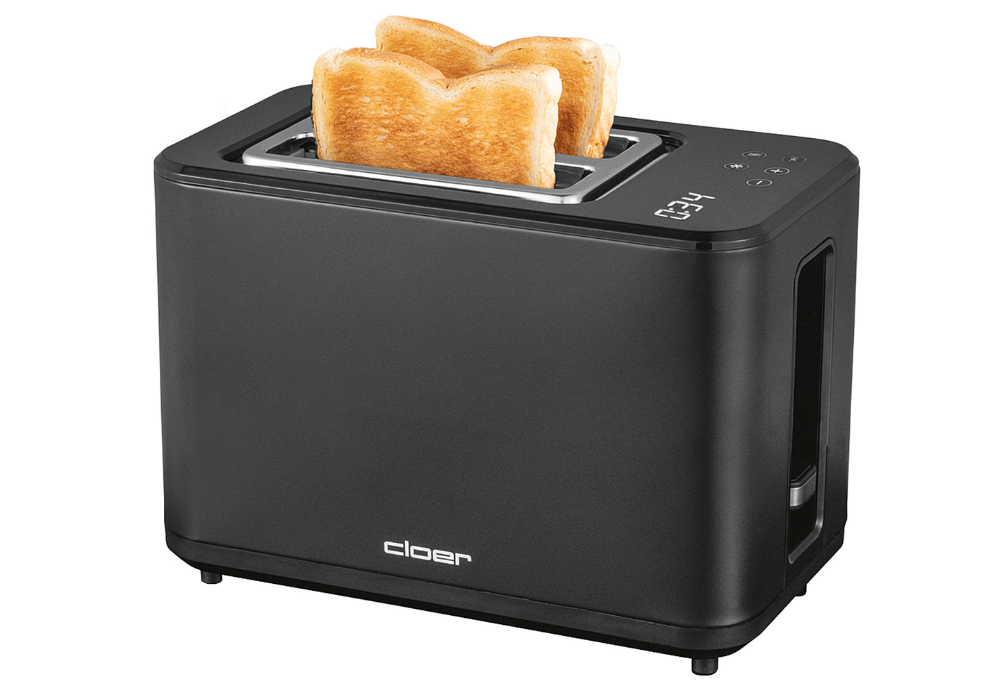 Toaster 3930 2-Scheiben digital schwarz