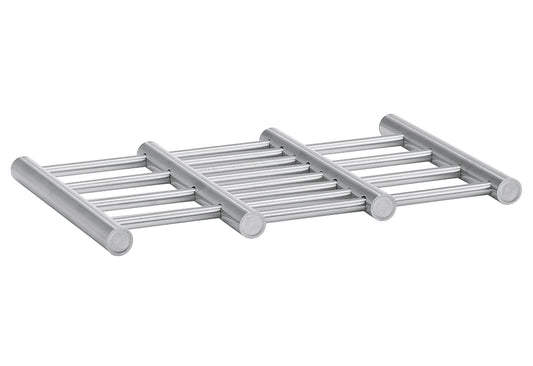 Topfuntersetzer Edelstahl ausziehbar 23-38x20x2cm