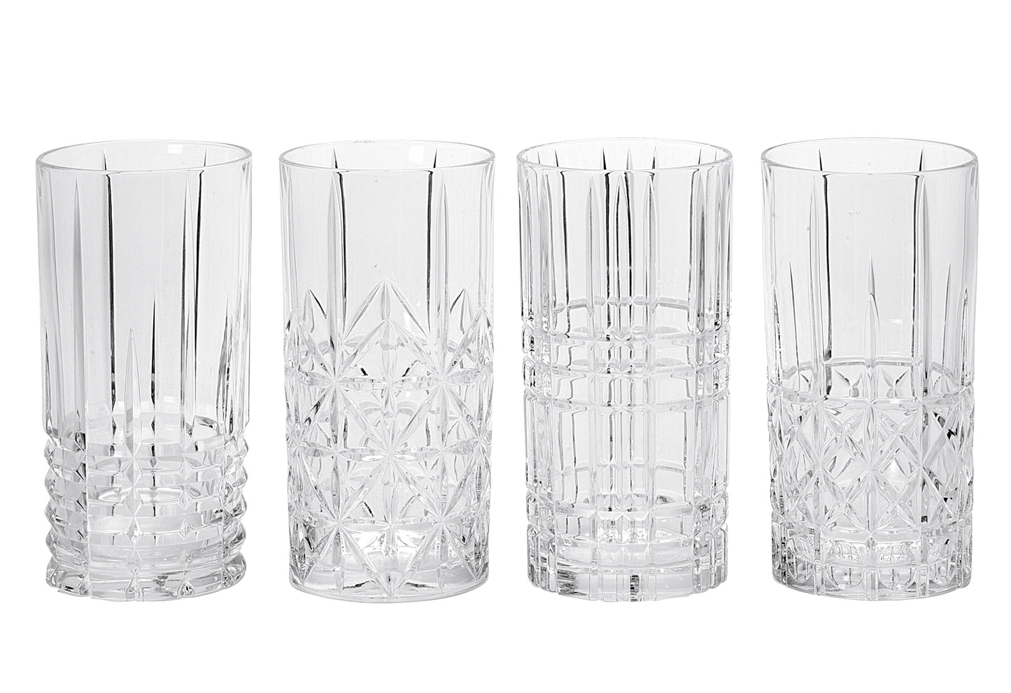 Longdrinkbecher Highland 37,5 cl 15,1cm Ø7,7cm 4er Set