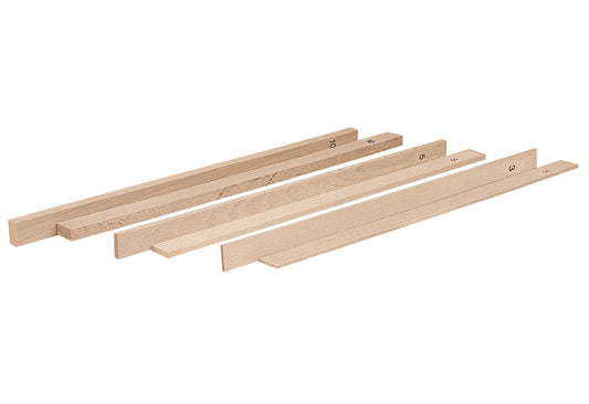 Teighölzer 35x2cm Set 6teilig