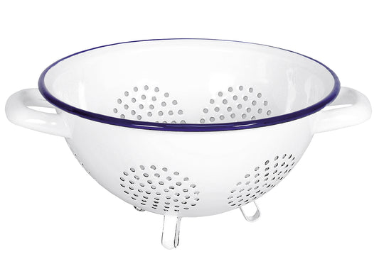 Standseiher Ø22cm Emaille weiß