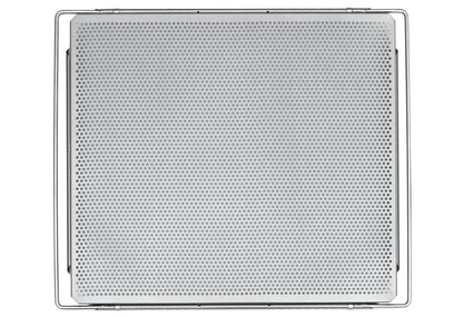 Herdbackblech 40x35cm mit Spezial-Lochung silber