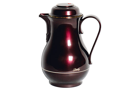 Isolierkanne Kunststoff 1,2 l black cherry