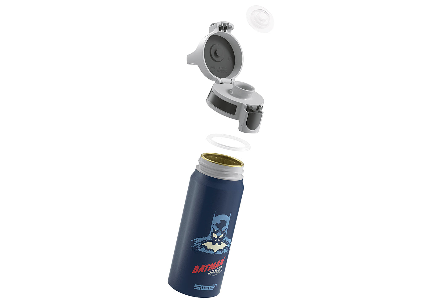 Flasche WMB one Batman into Action Blue 0,6l