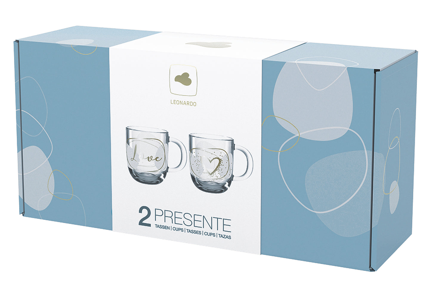 Tasse 400ml Love 2er Set